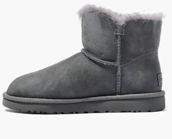 Ugg Mini Bailey Button II Laarzen Grijs Dames