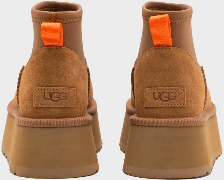 Ugg Mini Dipper Klassieke Stijl Laars Brown Dames