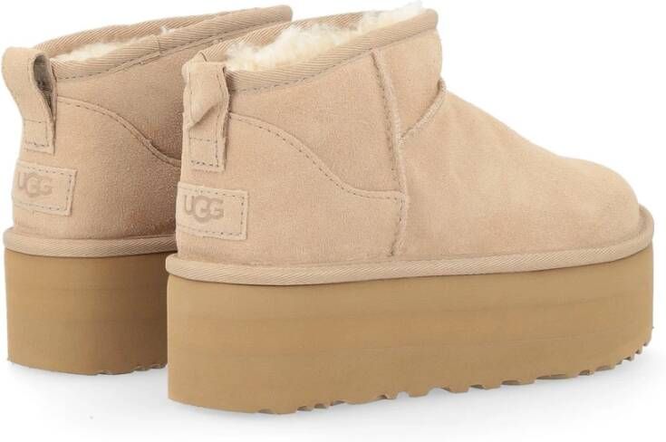 Ugg Mini Platform Sand Stijl Laars Brown Dames