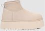 Ugg Mini Puffer Jas Beige Dames - Thumbnail 7