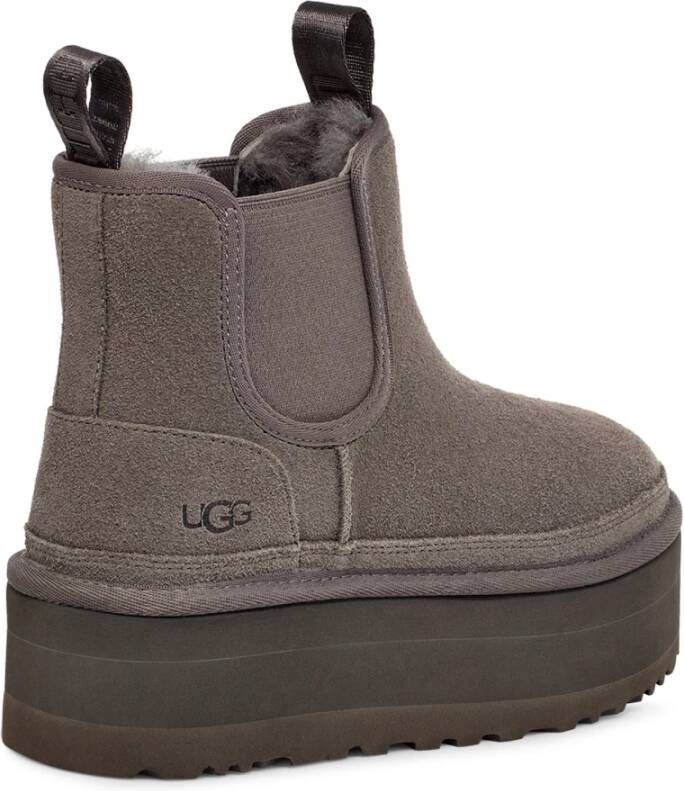 Ugg Neumel Platform Chelsea Laarzen Gray Dames