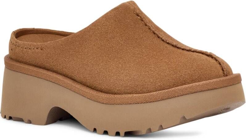 Ugg Nieuwe Hoogte Klompen Brown Dames