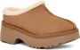 UGG Clogs Dames New Heights Cozy Clog Maat: 41 Materiaal: Suède Kleur: Cognac - Thumbnail 2