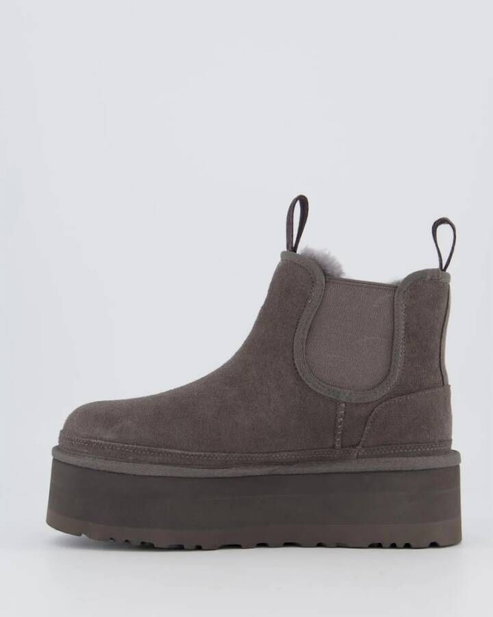 Ugg Platform Chelsea Grijze Laarzen Gray Dames