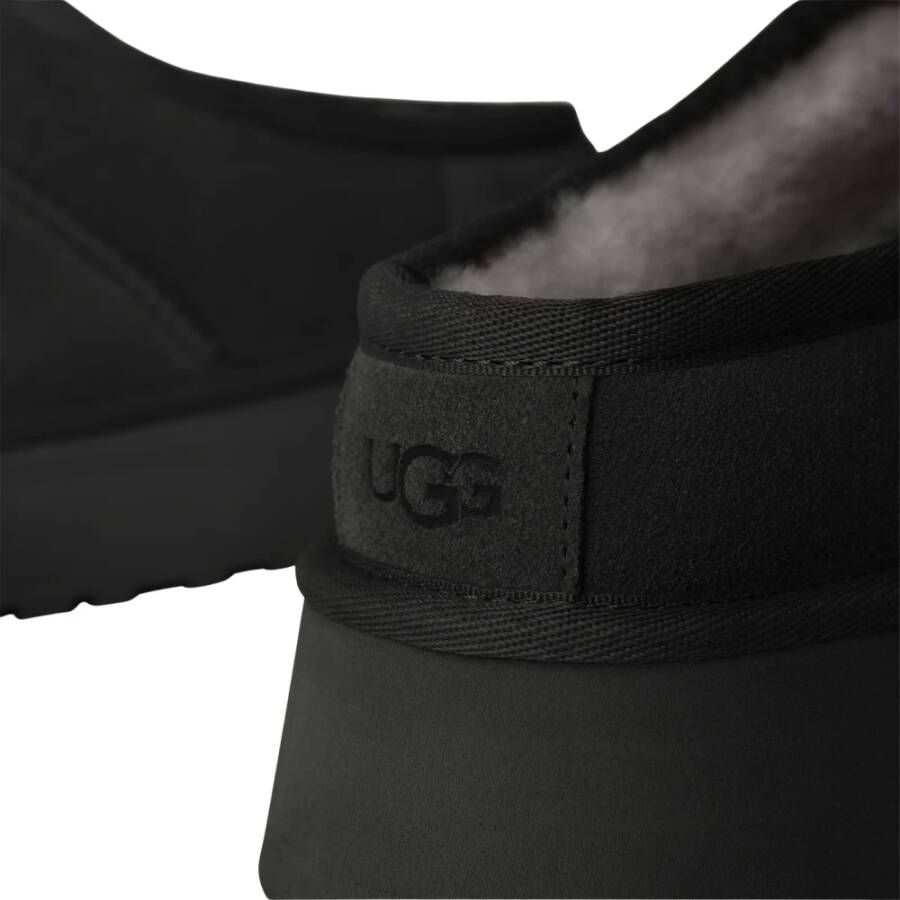 Ugg Platform Mary Jane Schoenen met Sheepskin Black Dames