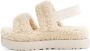 Ugg Schapenvacht Pantoffels Natuurlijk Leer Ecru Beige Dames - Thumbnail 6