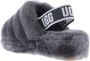 Ugg Fluff Yeah Slide Open Teen voor Kinderen in Charcoal | Shearling - Thumbnail 10