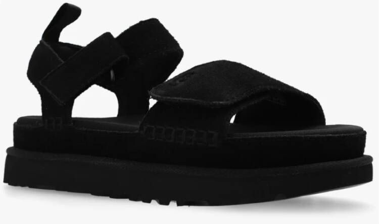 Ugg Platte sandalen Zwart Dames