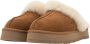 UGG Pantoffels Dames Sloffen Instappers Suède Harde zool Dichte hiel Disquette Cognac - Thumbnail 9