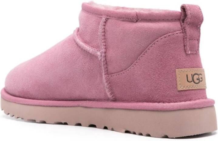 Ugg Roze Sheepskin Laarzen Pink Dames