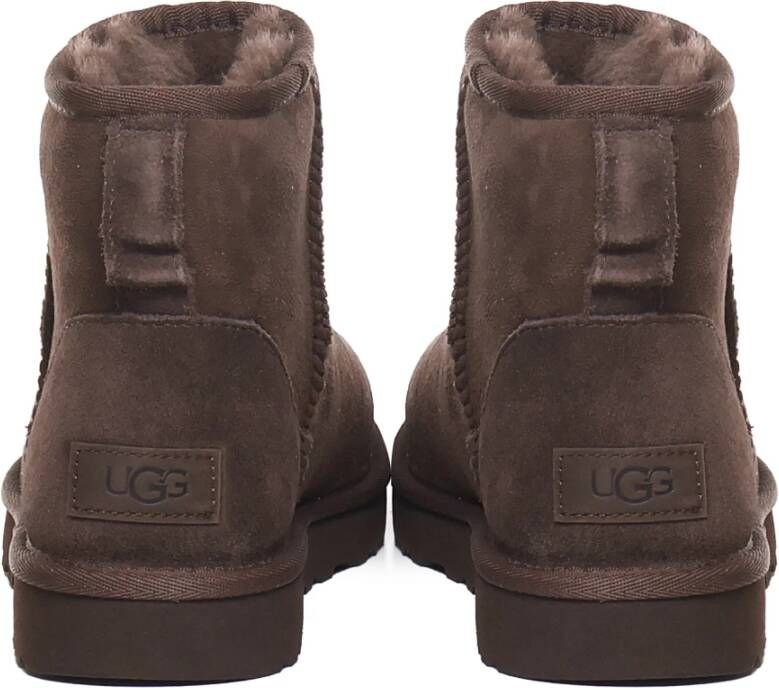 Ugg Schapenvacht Suède Laarzen Gebrand Ceder Brown Dames