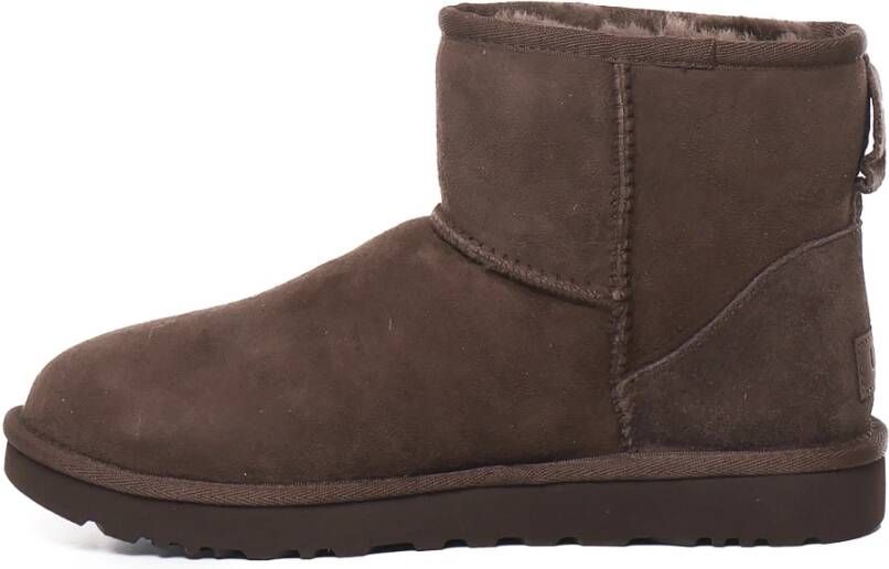 Ugg Schapenvacht Suède Laarzen Gebrand Ceder Brown Dames