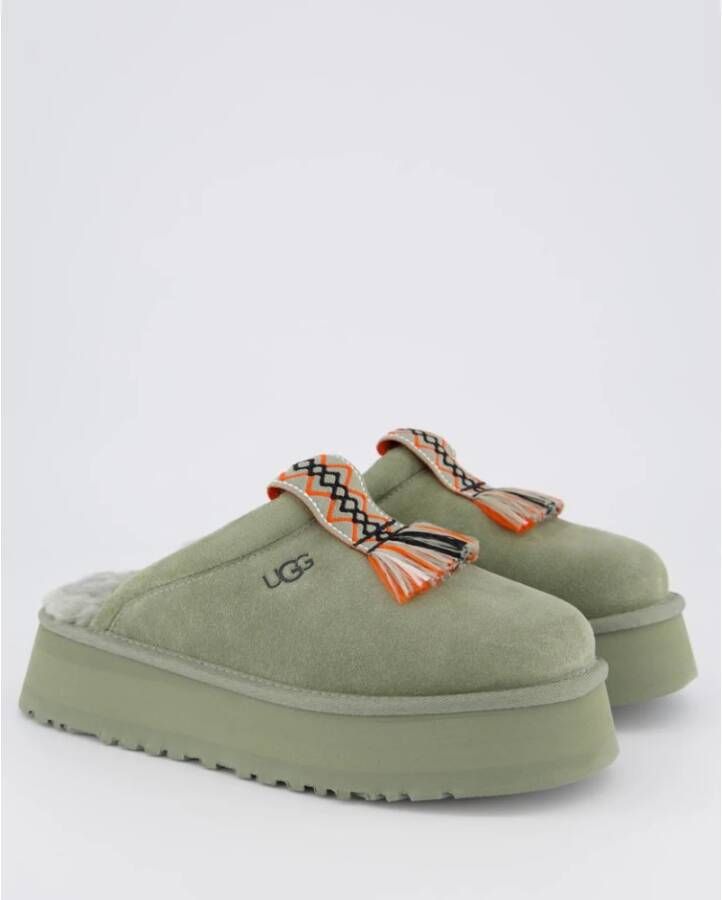 Ugg Shaded Clover Dames Pantoffels Green Dames