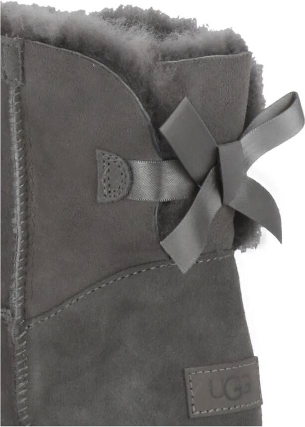 Ugg Shearling laarzen met achterstrik Gray Dames