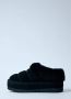 Ugg Shearling Platform Pantoffels met Gewatteerde Kraag Black Dames - Thumbnail 5