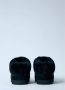 Ugg Shearling Platform Pantoffels met Gewatteerde Kraag Black Dames - Thumbnail 7