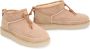 Ugg Shearling Suede Mini Laarzen Beige Dames - Thumbnail 2