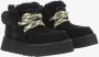 Ugg Shearling Veterschoenen met Verhoogde Zool Black Dames - Thumbnail 3