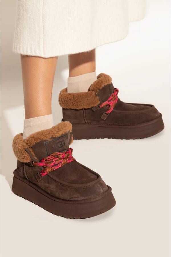 Ugg Funkarra enkellaarzen Bruin Dames