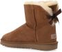 Ugg Dameslaarzen van omgekeerd schapenleer en suède voor herfst winter Beige Dames - Thumbnail 6