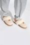 Ugg Comfortabele Gebreide Schapenvacht Instappers Beige Dames - Thumbnail 13