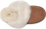 Ugg Bruine Suède Scuff Sis Pantoffel met Shearling Kraag Brown Dames - Thumbnail 11