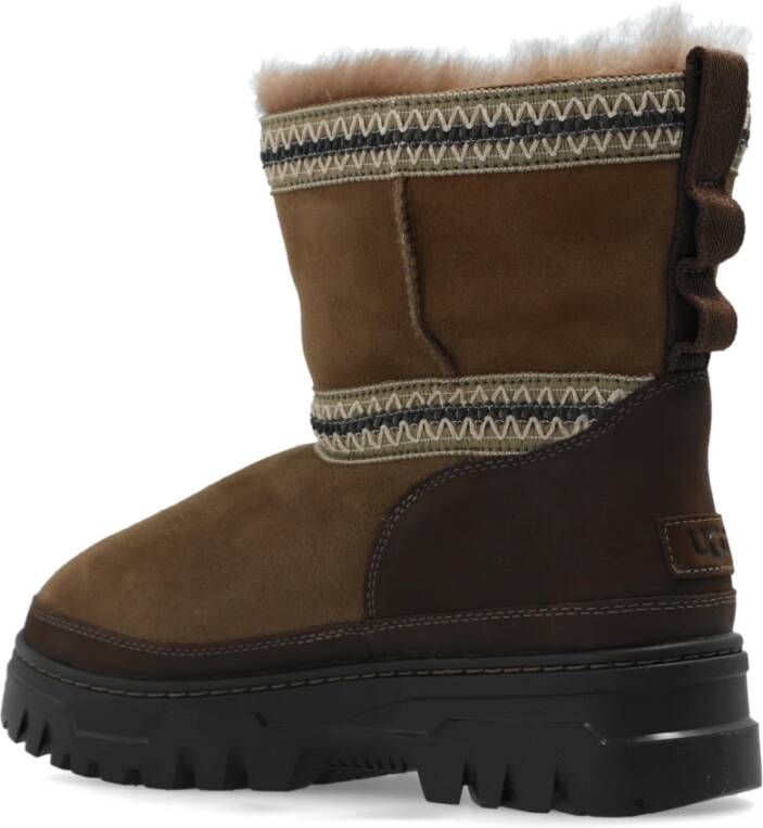 Ugg Sneeuwlaarzen Classic Mini Trailgazer Brown Dames