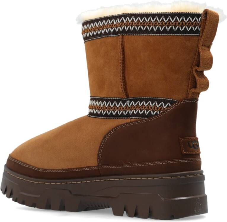 Ugg Sneeuwlaarzen Klassiek Mini Trailgazer Beige Dames