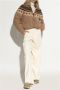 Ugg Sneeuwlaarzen W Brecken Lace Beige Dames - Thumbnail 4