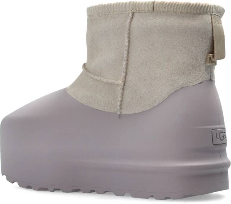 Ugg Sneeuwlaarzen W Classic Mini Pumped Gevormd Purple Dames