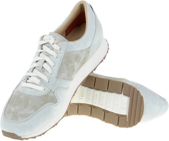 Ugg Sporty Trigo Suede Camo Sneakers White Dames