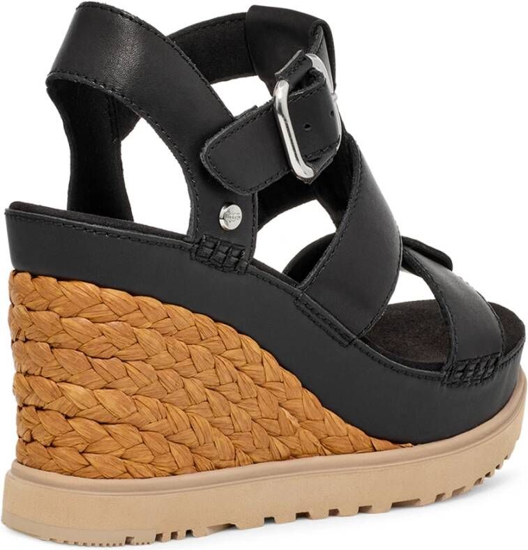 Ugg Stijlvolle Abbot Strap Laarzen Black Dames