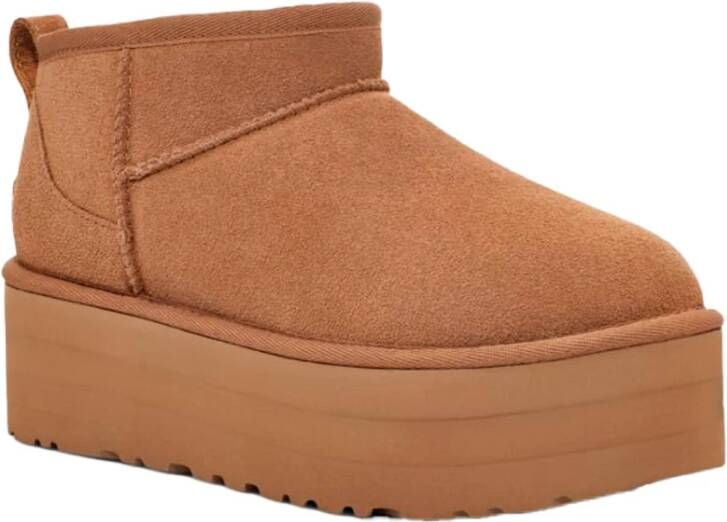 Ugg Stijlvolle Enkellaarzen Brown Dames