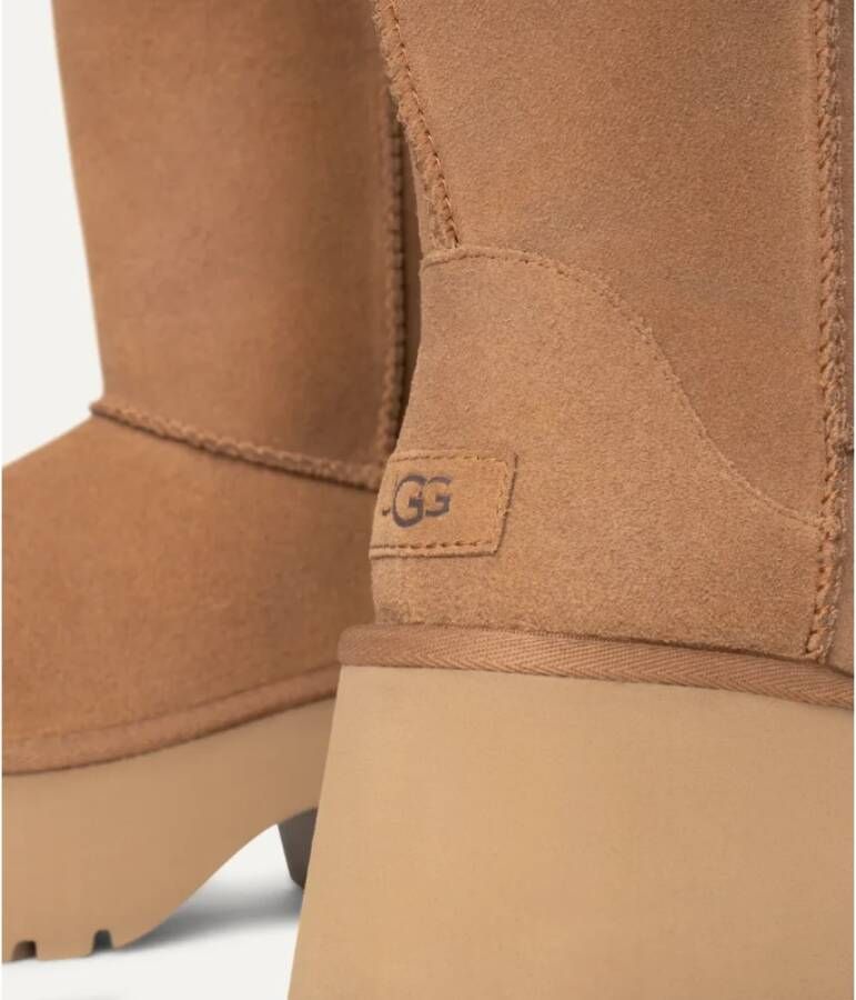 Ugg Stijlvolle Laarzen Bereiken Nieuwe Hoogten Brown Dames