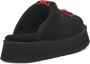 Ugg Dames Pantoffels Tazzle Suède Leer Black Dames - Thumbnail 9