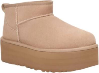 Ugg Stijlvolle Winterlaarzen voor Koud Weer Beige Dames