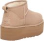 UGG Vachtlaarzen Dames W Classic Ultra Mini Platform Maat: 42 Materiaal: Suède Kleur: Beige - Thumbnail 11