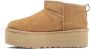 UGG Vachtlaarzen Dames W Classic Ultra Mini Platform Maat: 37 Materiaal: Suède Kleur: Cognac - Thumbnail 6