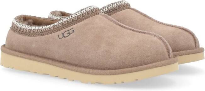 Ugg Suède Leren Heren Tasman Pantoffels Brown Heren