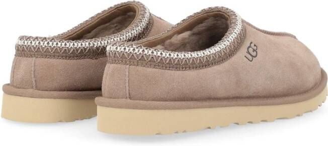 Ugg Suède Leren Heren Tasman Pantoffels Brown Heren