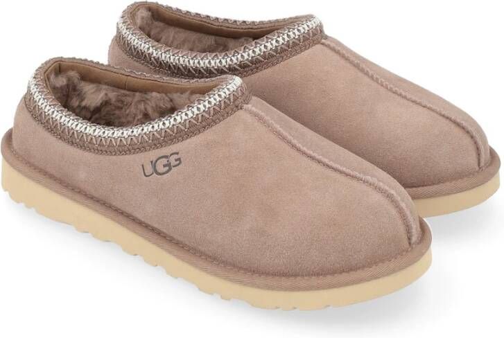 Ugg Suède Leren Heren Tasman Pantoffels Brown Heren