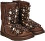 Ugg Suede Stone Enkellaarzen Brown Dames - Thumbnail 2