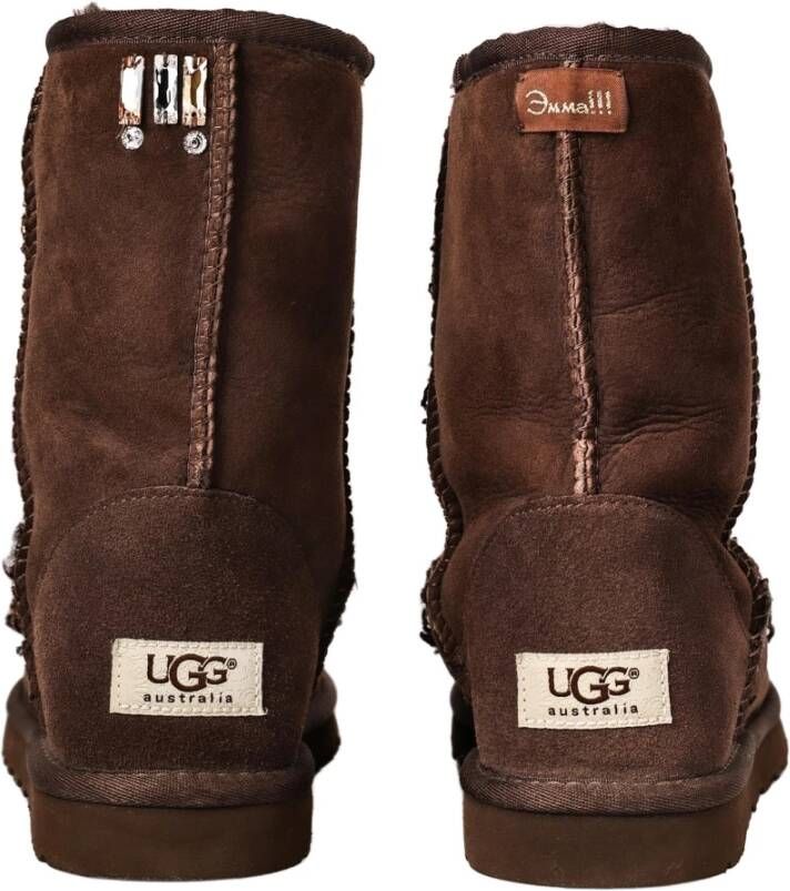 Ugg Suede Stone Enkellaarzen Brown Dames