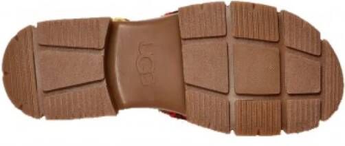 Ugg Suede Strap Sandals Brown Dames