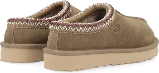 Ugg Suede Tasman Pantoffels in Antilope Green Dames