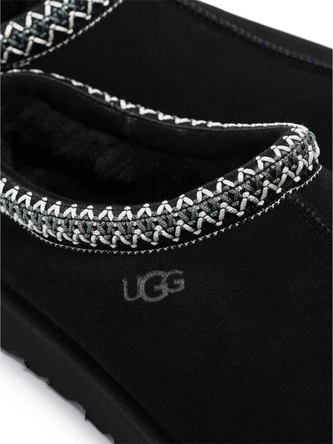 Ugg Suède Tasman Pantoffels met Strass Detail Black Dames