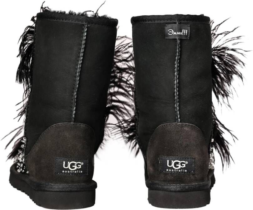 Ugg Suède Winterlaarzen met Stenen Black Dames