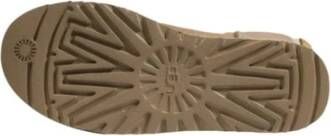 Ugg Suede Wol Enkellaars Dames Herfst Winter Beige Dames