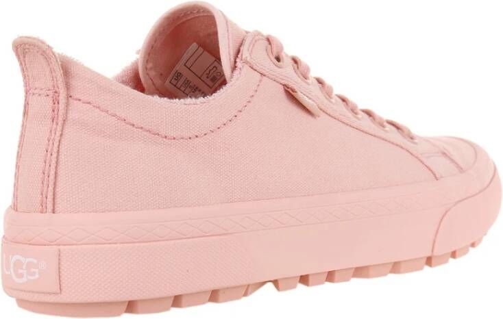 Ugg Sunset Canvas Sneakers Pink Dames