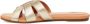 UGG Slippers Dames W Teague Maat: 37 Materiaal: Leer Kleur: Goud - Thumbnail 8